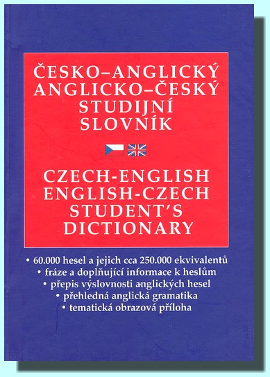 Česko-anglický Anglicko-český studijní slovník  (ve slevě jediný výtisk !)