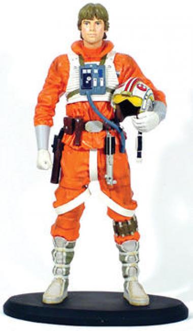 Luke Skywalker X-Wing Pilot Star Wars Cold-Cast Statue