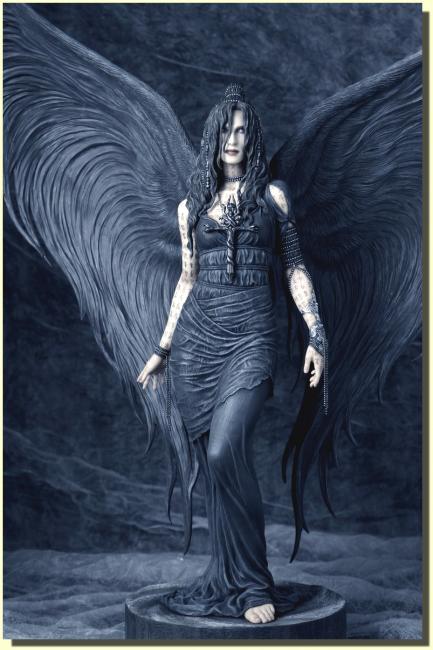 Lilith Malefic Time Luis and Romulo Royo Black Statue