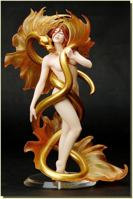 Golden Lover Collectible Statue