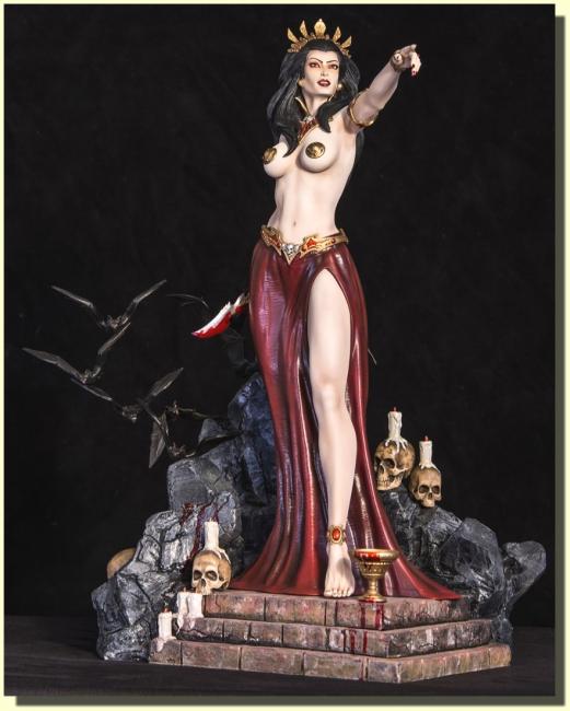 Arkhalla The Queen of Vampires Statue 