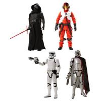 Star Wars Kylo Ren Stormtrooper Poe Dameron Captain Phasma Figure Collection