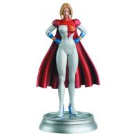 Power Girl White Pawn Chess Piece with Collector Magazine