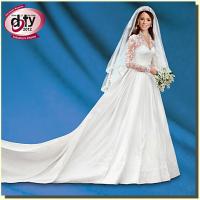 Kate Middleton Commemorative Porcelain Bride Doll