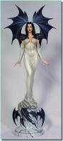 Dark Ivory Vampiress Collectible Statue