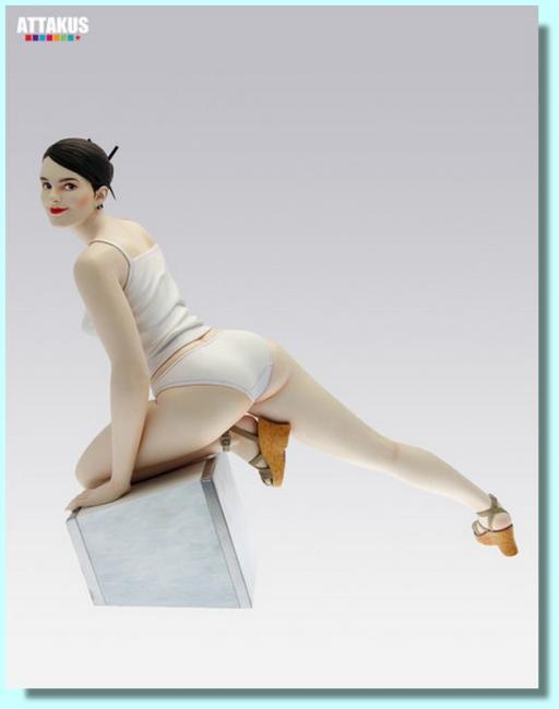 Octavie The Painters Muse Pin-Up Statue