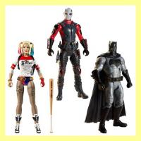 Harley Quinn, Deadshot, and Batman Action Figure Set 