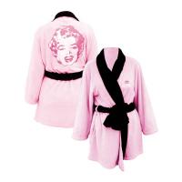 Marilyn Monroe Face Pink Robe