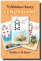 Lenormand vykládací karty (36 karet a knížečka)  nové vydání
