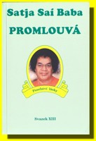 Satja Saí Baba promlouvá