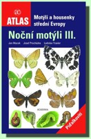 Noční motýli  píďalkovití -  atlas motýli a housenky střední Evropy III. 
