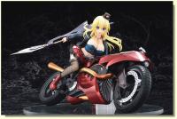 Deena Challenger & Draig Motor Biker Anime Figure   07/2017