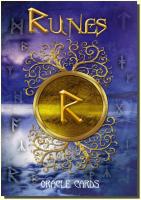Runes Oracle Cards (24 karet) vykládací runové karty