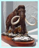 Woolly Mammoth Saurozoic Collection Statue (Resin Kit)  pravěký svět