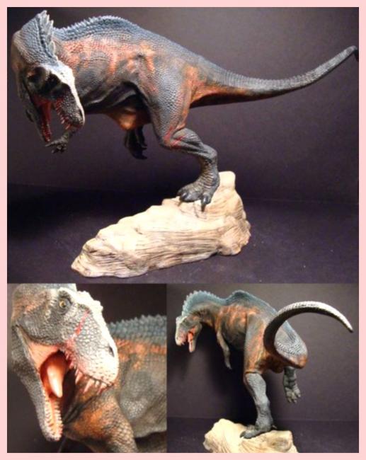 Acrocanthosaurus Collectible Statue (Resin Kit) pravěký svět