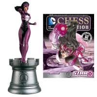 Star Sapphire White Rook Chess Piece & Mag