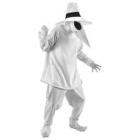 White Spy Deluxe Adult Costume