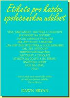 Etiketa pro každou společenskou událost