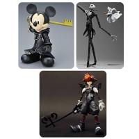 King Mickey Jack Skellington and Sora Figures Set