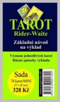 Tarot Rider Waite MINI (78 karet a brožura) základní návod na výklad