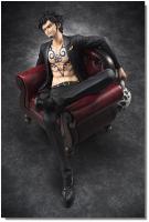 Trafalgar Law Sit On a Chair One Piece Anime Figure