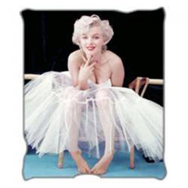 Marilyn Monroe Ballerina Throw Blanket