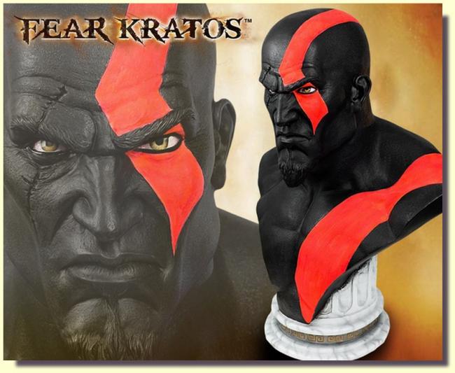 Fear Kratos Life Size Bust