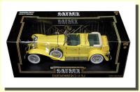 The Great Gatsby Duesenberg II SJ Yellow 1/18 Die-Cast Vehicle