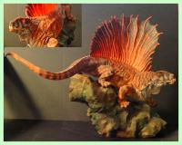 Dimetrodon Collectible Statue (Resin Kit)  pravěký svět