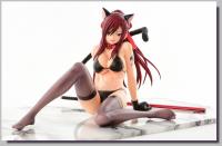 Erza Scarlet Black Cat Sexy Anime Figure   01/2017