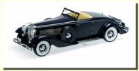 The Great Gatsby Duesenberg SJN Black Convertible 1/18 Die-Cast Vehicle