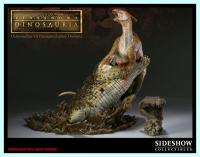 Deinosuchus vs Parasaurolophus Statue Diorama pravěký svět