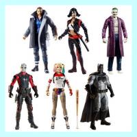 Harley Quinn, Deadshot, Joker, Boomerang, Katana and Batman Action Figure Set 