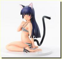 Kuroneko Stripe Mizugi Figure