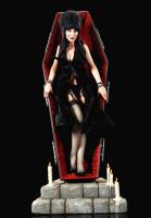 Elvira in Coffin Premium Format Figure