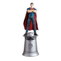 Young Superman White King Chess Piece & Mag 
