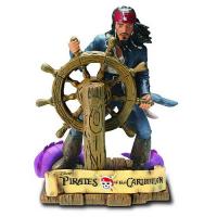 Jack Sparrow at the Wheel Figure